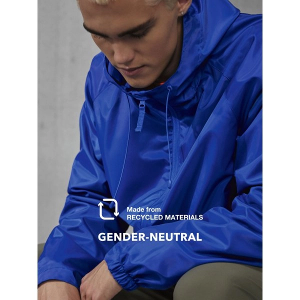 Immagine Giacca antivento con fodera in mesh di poliestere riciclato - Reset Lined Windbreaker