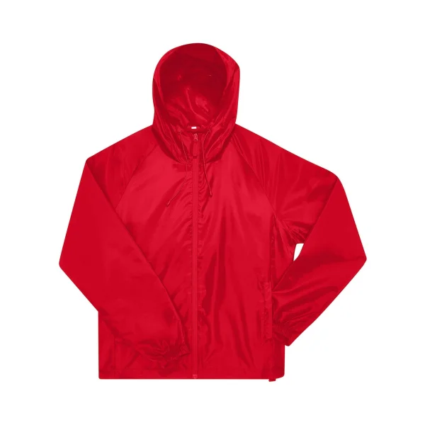 Immagine Giacca antivento ripiegabile nella tasca, idrorepellente, maniche raglan - #Reset Windbreaker
