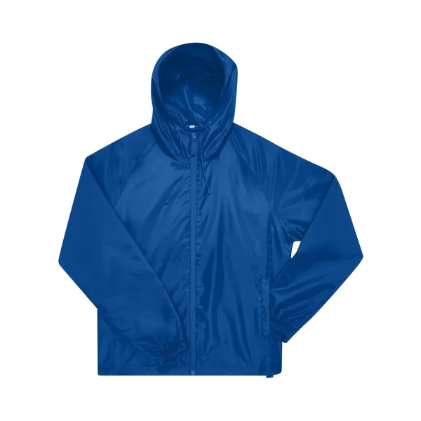 Immagine Giacca antivento ripiegabile nella tasca, idrorepellente, maniche raglan - #Reset Windbreaker