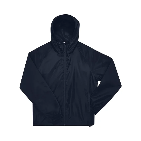 Immagine Giacca antivento ripiegabile nella tasca, idrorepellente, maniche raglan - #Reset Windbreaker