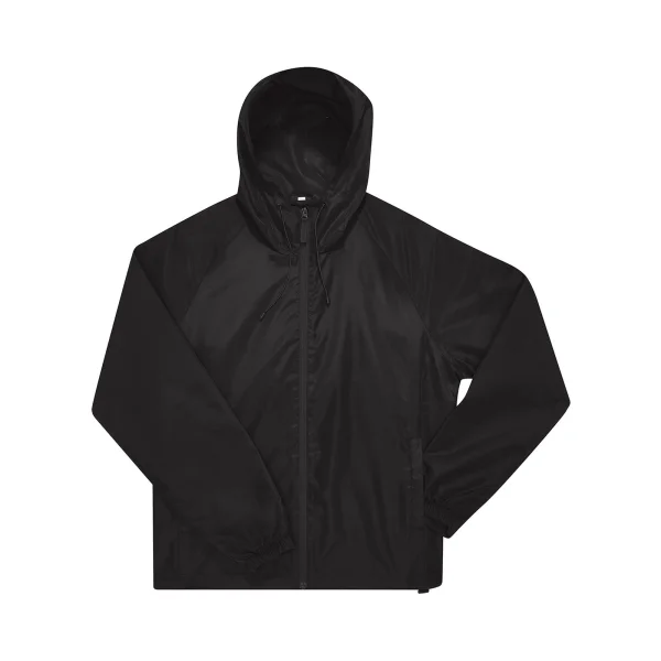 Immagine Giacca antivento ripiegabile nella tasca, idrorepellente, maniche raglan - #Reset Windbreaker
