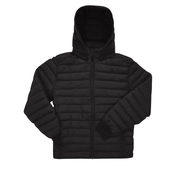 Immagine Giacca unisex con cappuccio regolabile e staccabile con colletto imbottito - Reset Puffer