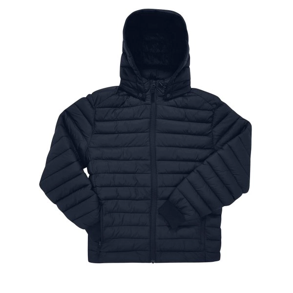 Immagine Giacca unisex con cappuccio regolabile e staccabile con colletto imbottito - Reset Puffer
