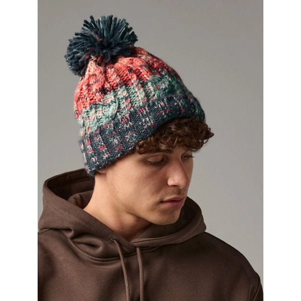 Immagine Corkscrew Pom Pom Beanie