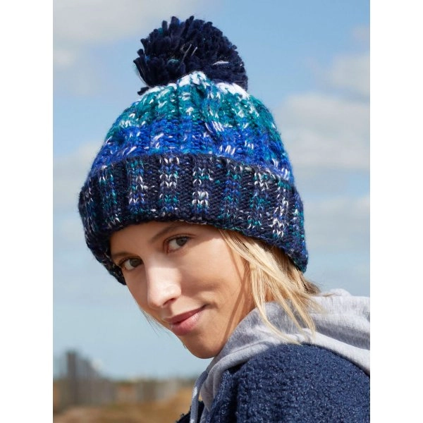 Immagine Corkscrew Pom Pom Beanie