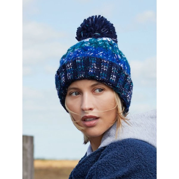 Immagine Corkscrew Pom Pom Beanie