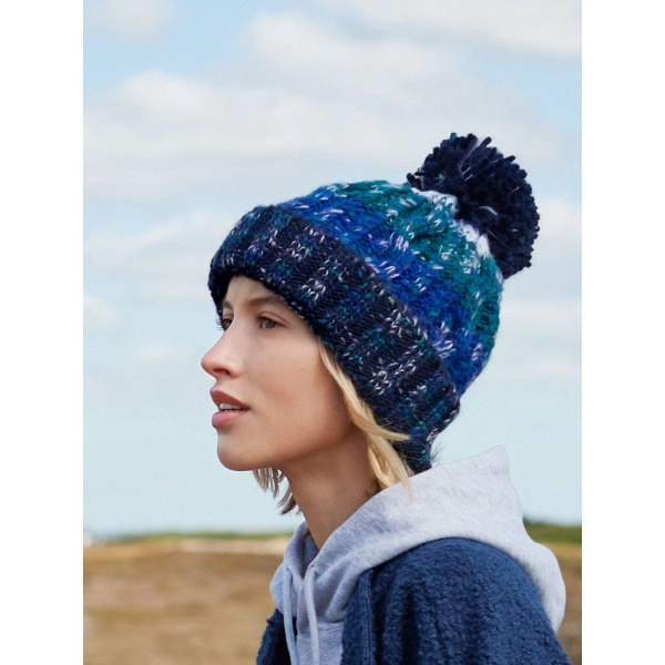 Immagine Corkscrew Pom Pom Beanie