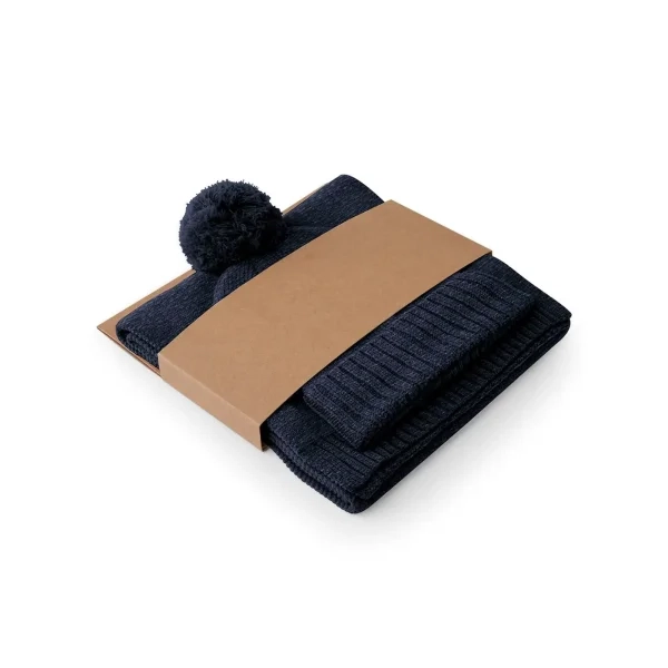 Immagine Knitted Scarf and Beanie Gift Set