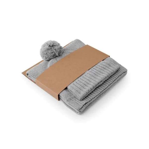 Immagine Knitted Scarf and Beanie Gift Set