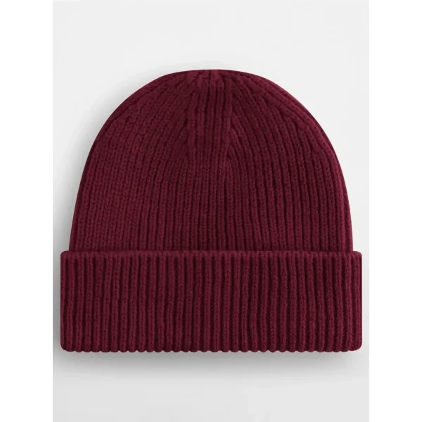 Immagine Engineered Knit Ribbed Beanie