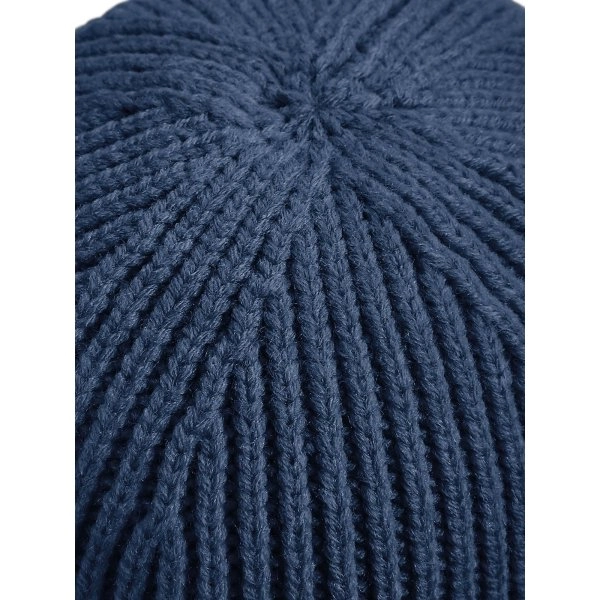 Immagine Engineered Knit Ribbed Beanie