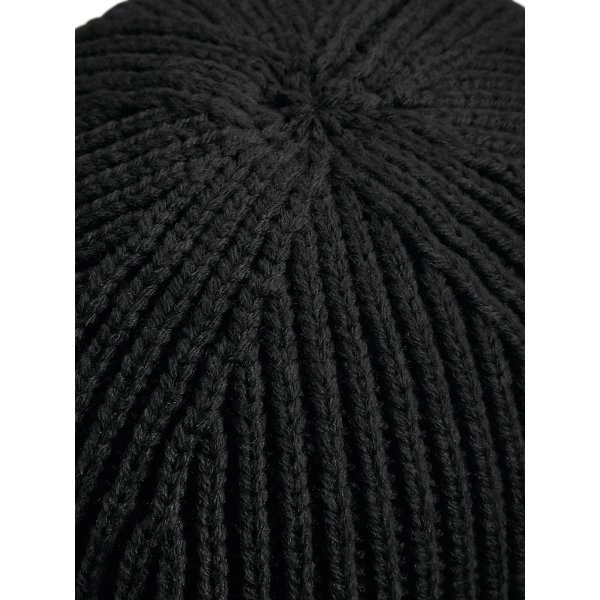 Immagine Engineered Knit Ribbed Beanie