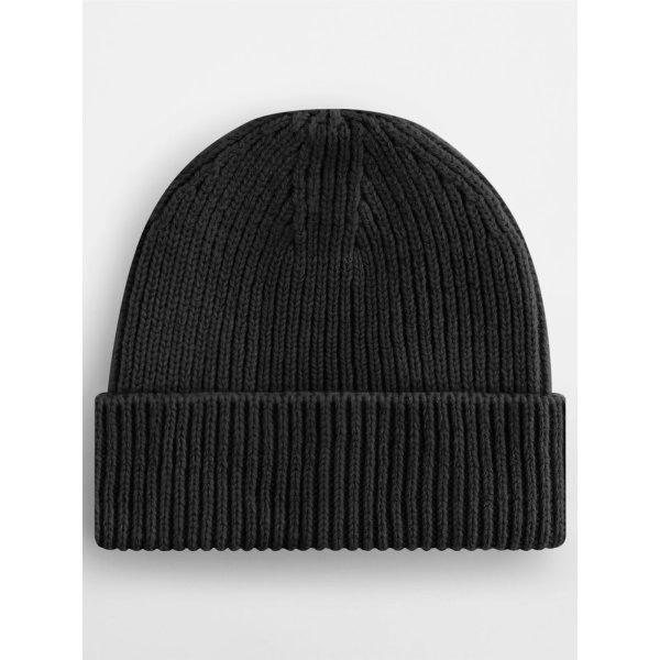 Immagine Engineered Knit Ribbed Beanie