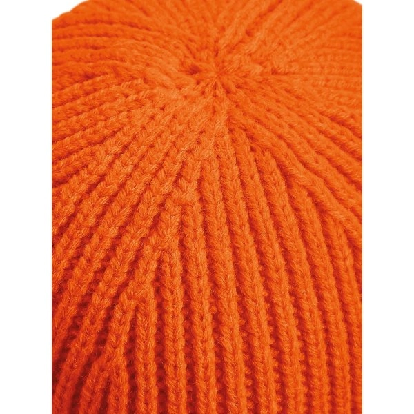 Immagine Engineered Knit Ribbed Beanie