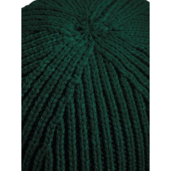 Immagine Engineered Knit Ribbed Beanie