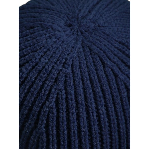 Immagine Engineered Knit Ribbed Beanie