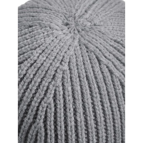 Immagine Engineered Knit Ribbed Beanie