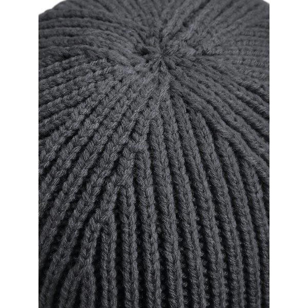 Immagine Engineered Knit Ribbed Beanie
