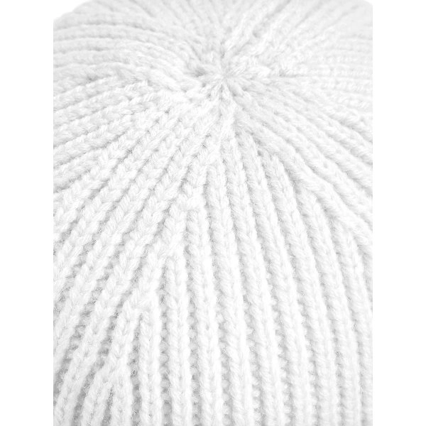 Immagine Engineered Knit Ribbed Beanie