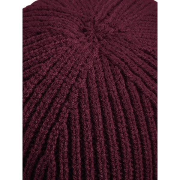 Immagine Engineered Knit Ribbed Beanie