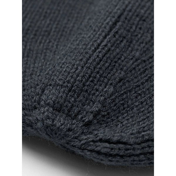 Immagine Berretto in maglia a doppio strato - Zip Patch Beanie