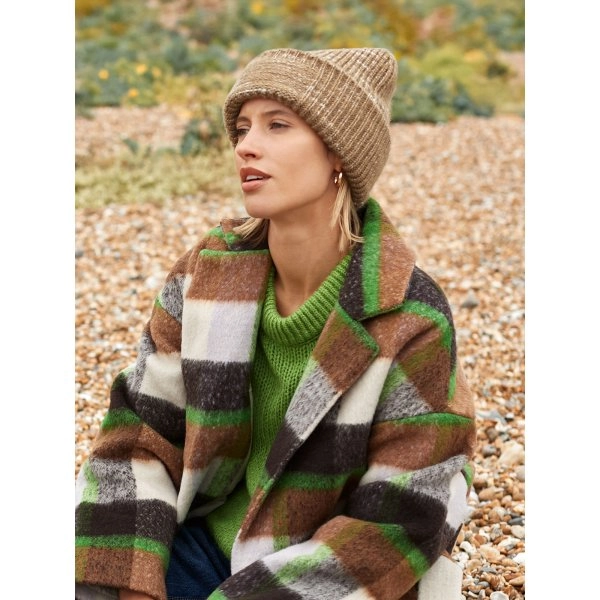 Immagine Berretto pesante in filato multiplo, cupola studiata per il massimo comfort - Chunky Knitted