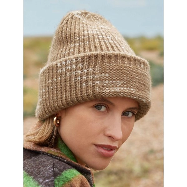 Immagine Berretto pesante in filato multiplo, cupola studiata per il massimo comfort - Chunky Knitted