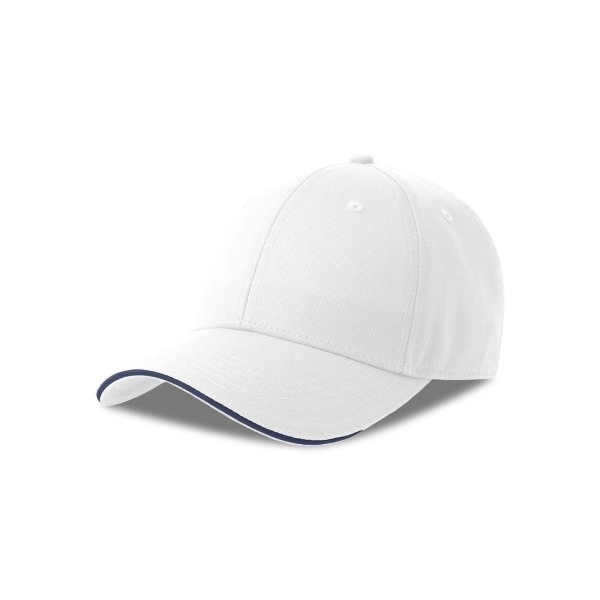 Immagine Cappello a 6 pannelli in twill ecosostenibile - Sport sandwich-S