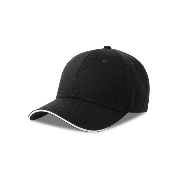 Immagine Cappello a 6 pannelli in twill ecosostenibile - Sport sandwich-S