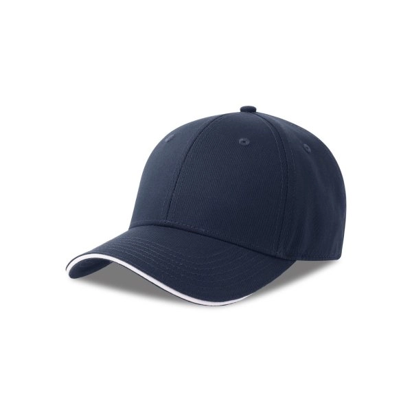 Immagine Cappello a 6 pannelli in twill ecosostenibile - Sport sandwich-S
