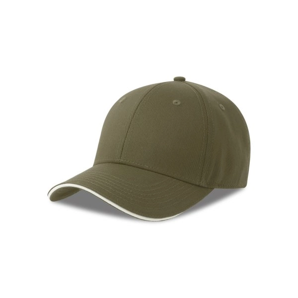 Immagine Cappello a 6 pannelli in twill ecosostenibile - Sport sandwich-S