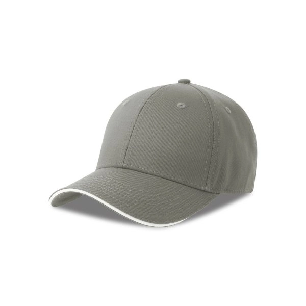 Immagine Cappello a 6 pannelli in twill ecosostenibile - Sport sandwich-S