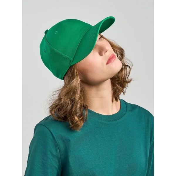 Cappello a 5 pannelli in cotone ecosostenibile - Shot-S