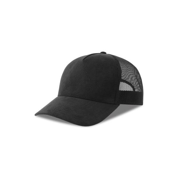 Immagine Cappello a 5 pannelli, effetto scamosciato - Rapper suede-S