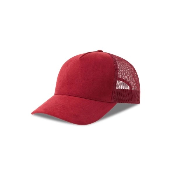 Immagine Cappello a 5 pannelli, effetto scamosciato - Rapper suede-S