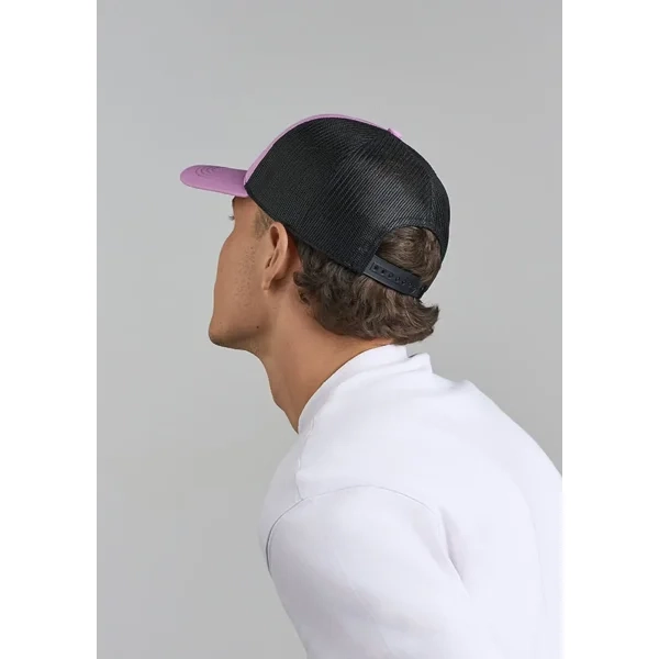 Immagine Cappello a 5 pannelli, tela e mesh in materiale ecosostenibile - Atlantis Rapper Cotton