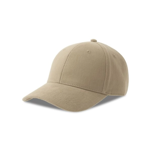 Immagine Cappello a 6 pannelli in cotone twill spazzolato effetto pesca - Pilot-S