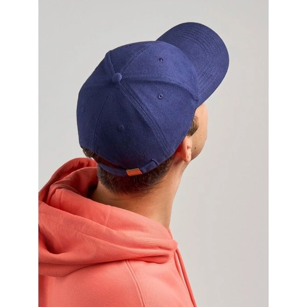 Immagine Cappello a 6 pannelli in cotone twill spazzolato effetto pesca - Pilot-S
