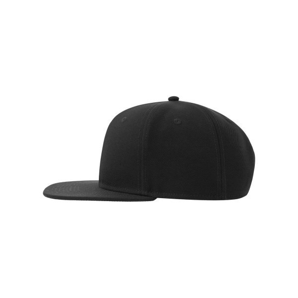 Immagine Cappello 6 pannelli da bambino in poliestere riciclato - Kid Snap Back-S
