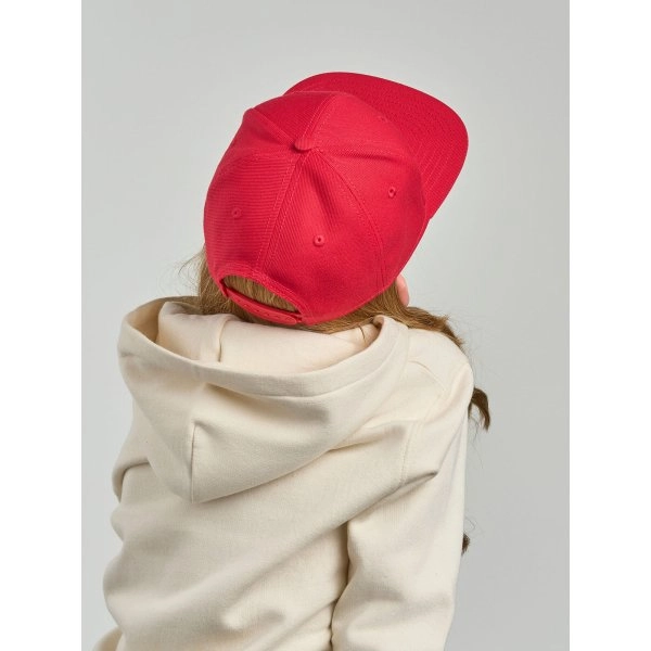 Immagine Cappello 6 pannelli da bambino in poliestere riciclato - Kid Snap Back-S