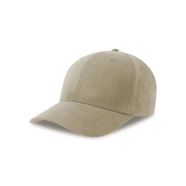 Immagine Cappello a 6 pannelli, con pannelli frontali strutturati, effetto camoscio - Fam-S