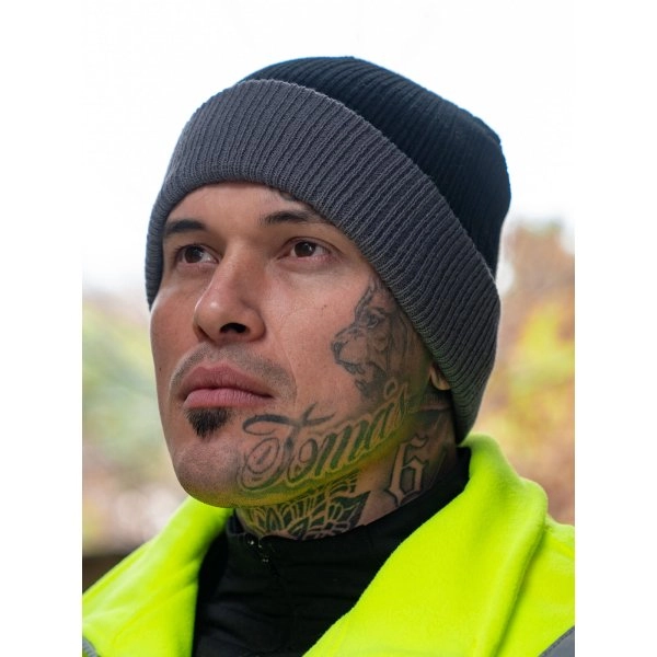 Immagine Berretto a doppia maglia con polsino in colore a contrasto. - Beanie Metz