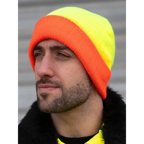 Immagine Berretto a doppia maglia con polsino in colore a contrasto. - Beanie Metz