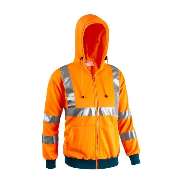 Felpa FLASH full zip con cappuccio
