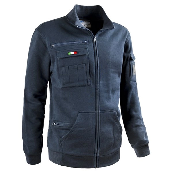 Felpa RAIL full zip, 280 gr