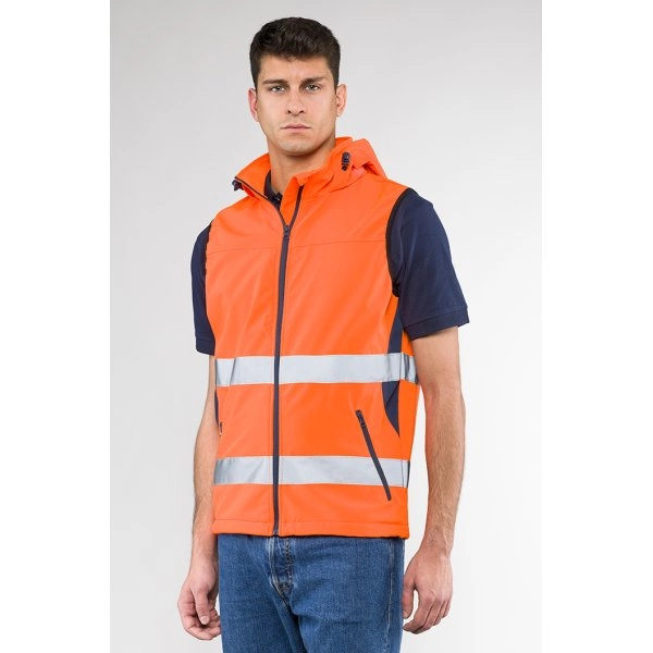 GILET ECOLIGHT H.V. ARANCIO