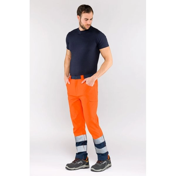PANTALONE ECOLIGHT H.V. ARANCIO
