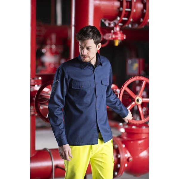CAMICIA BLU NAVY MULTINORMA