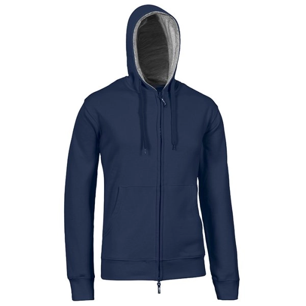 Felpa ATHENA full zip con cappuccio