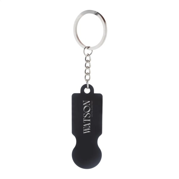 Immagine ShineCart Portachiavi con gettone carrello